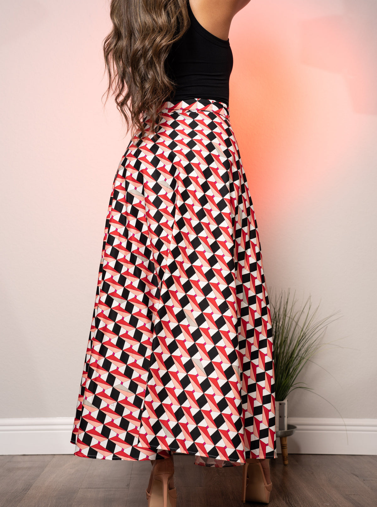 Holiday Wrap Around Skirt