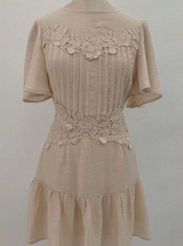 Ivory Lace Dress